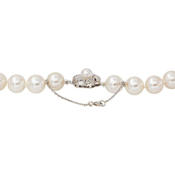 Collier Or blanc Perle - Castafiore