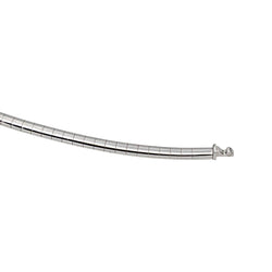 Collier Or blanc Saphir rose - Castafiore