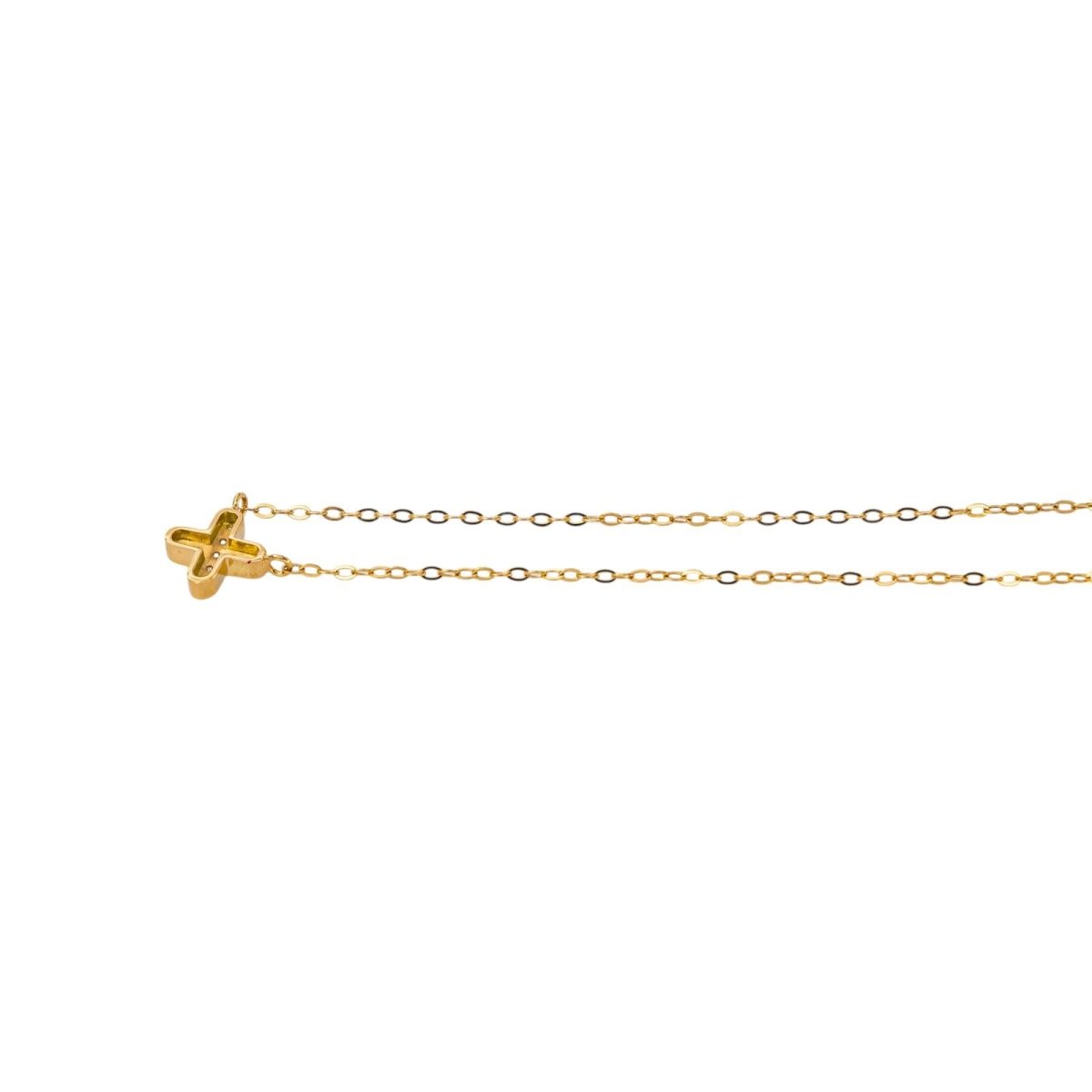 Collier Or jaune Diamant - Castafiore