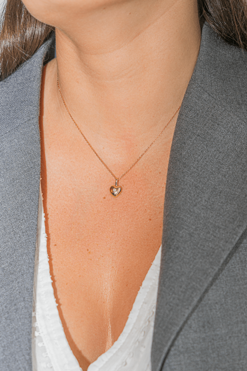 Collier Or jaune Diamant - Castafiore