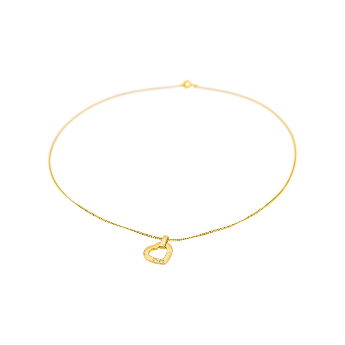 Collier Or jaune Diamant - Castafiore