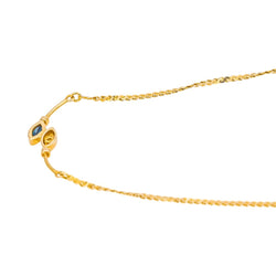 Collier Or jaune Saphir - Castafiore