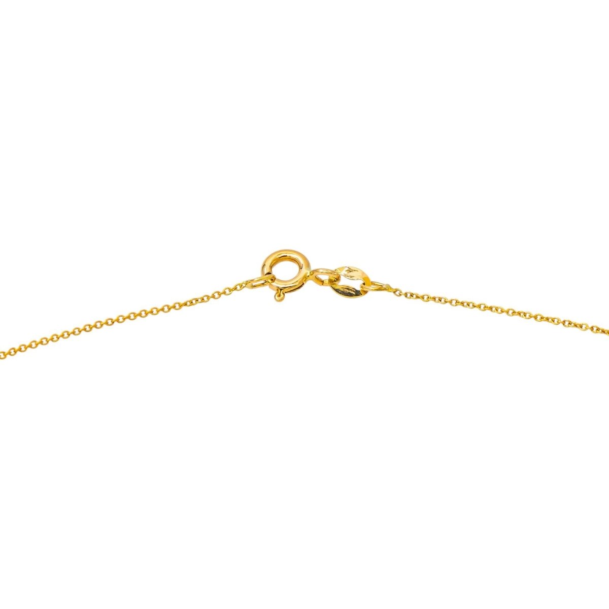 Collier Or jaune Saphir - Castafiore