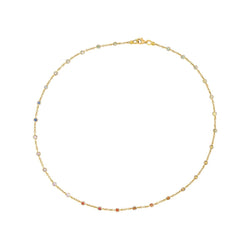 Collier Or jaune Saphir - Castafiore