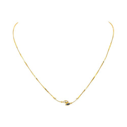 Collier Or jaune Saphir - Castafiore