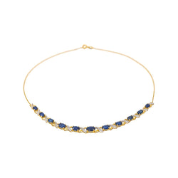 Collier Or jaune Saphir - Castafiore