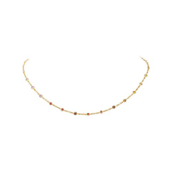 Collier Or jaune Saphir - Castafiore