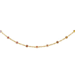 Collier Or jaune Saphir - Castafiore