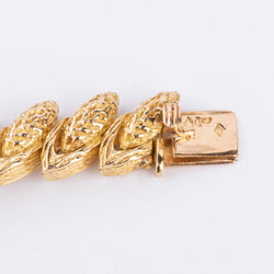 Collier or jaune,platine et diamants des années 1960 - Castafiore