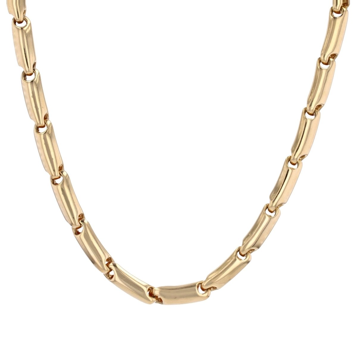 Collier or maille massive - Castafiore