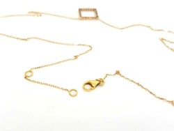 Collier Or rose Diamant - Castafiore