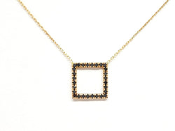Collier Or rose Diamant - Castafiore
