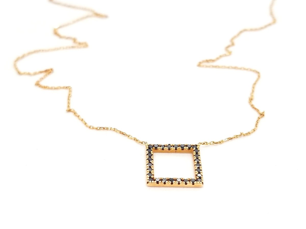 Collier Or rose Diamant - Castafiore