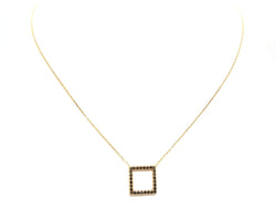 Collier Or rose Diamant - Castafiore