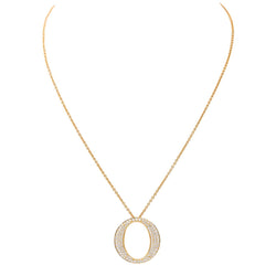 Collier Or Rose Diamant en or rose - Castafiore