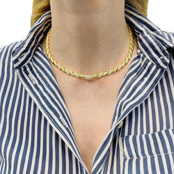 Collier Patek Philippe or jaune, diamants. - Castafiore