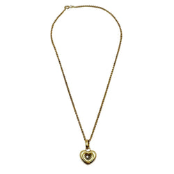 Collier Pendantif CHOPARD "Happy Diamonds" en or jaune et diamant - Castafiore