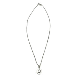 Collier Pendentif BULGARI "Bvlgari-Bvlgari" en or blanc et diamant - Castafiore