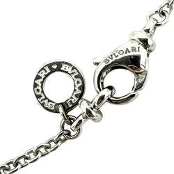 Collier Pendentif BULGARI "Bvlgari-Bvlgari" en or blanc et diamant - Castafiore