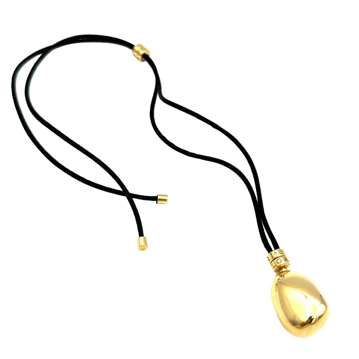 Collier Pendentif BULGARI "Sassi" en or jaune - Castafiore