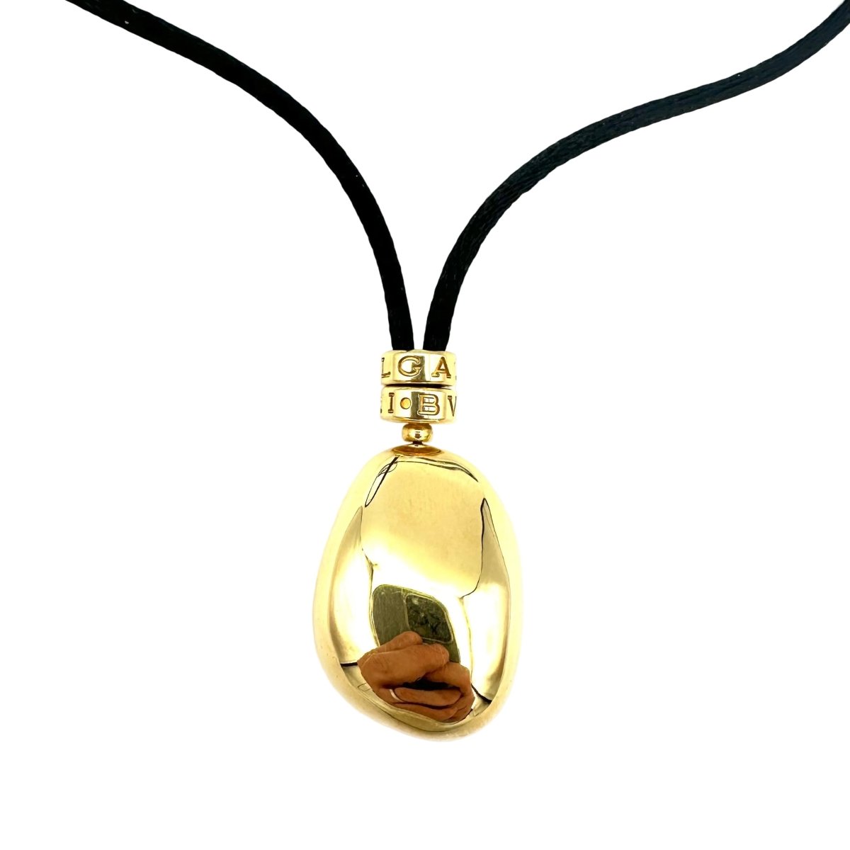 Collier Pendentif BULGARI "Sassi" en or jaune - Castafiore