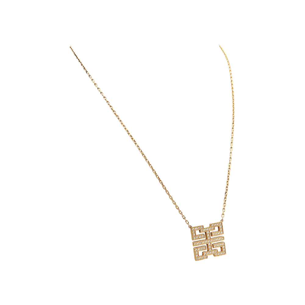 Collier Pendentif CARTIER "Baiser du Dragon" en or jaune et diamants - Castafiore