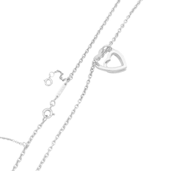 Collier Pendentif CARTIER en or blanc et diamants - Castafiore