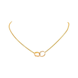 Collier Pendentif CARTIER "Love" en or rose - Castafiore