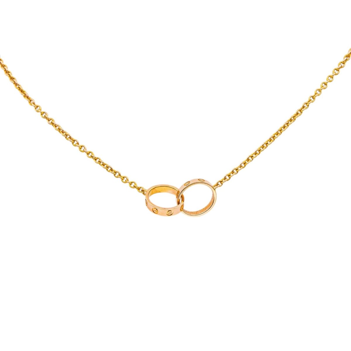 Collier Pendentif CARTIER "Love" en or rose - Castafiore