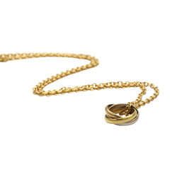 Collier Pendentif CARTIER "Trinity" en or jaune, or blanc et or rose - Castafiore