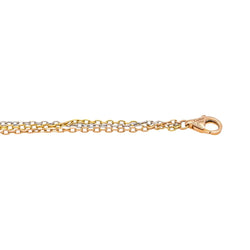 Collier Pendentif CARTIER "Trinity" en or rose et diamants - Castafiore