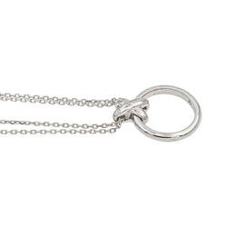 Collier Pendentif CHAUMET "Liens" en or blanc et diamants - Castafiore