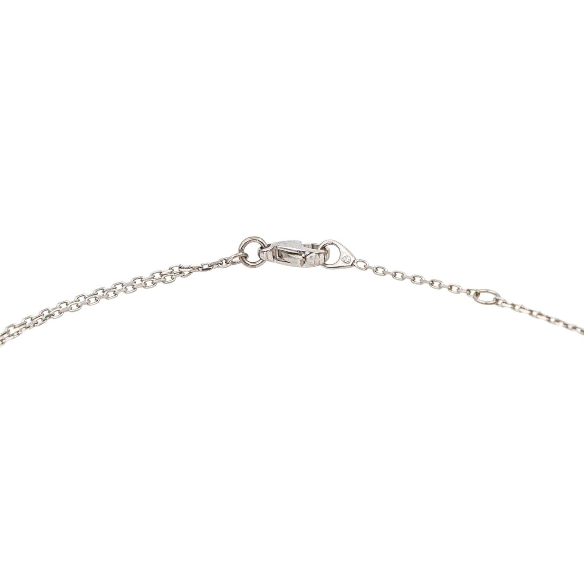 Collier Pendentif CHAUMET "Liens" en or blanc et diamants - Castafiore