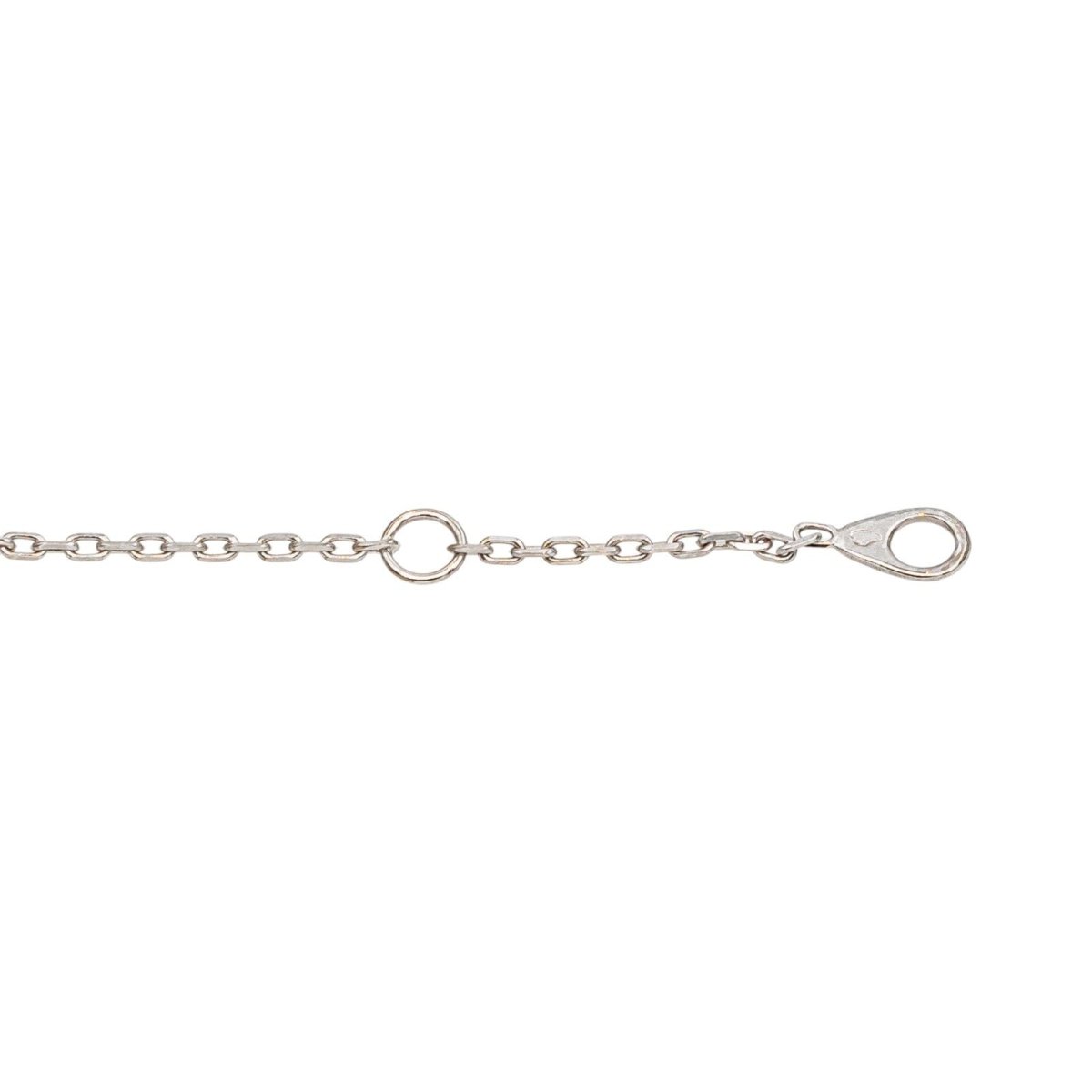 Collier Pendentif CHAUMET "Liens" en or blanc et diamants - Castafiore