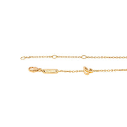 Collier Pendentif CHOPARD "Happy Diamonds Icons" en or rose, saphir et diamants - Castafiore