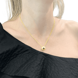 Collier Pendentif CHOPARD "Happy Spirit" en or jaune et diamants - Castafiore