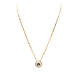 Collier Pendentif CHOPARD "Happy Spirit" en or jaune et diamants - Castafiore