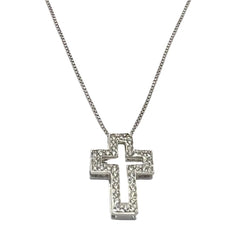 Collier Pendentif COPPINI en or blanc et diamants - Castafiore