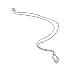 Collier Pendentif DAMIANI en or blanc et diamants - Castafiore