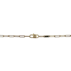 Collier Pendentif DINH VAN "Menottes R10" en or jaune et lapis lazuli - Castafiore