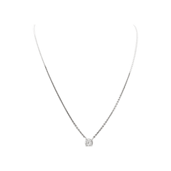Collier Pendentif en or blanc et diamant - Castafiore