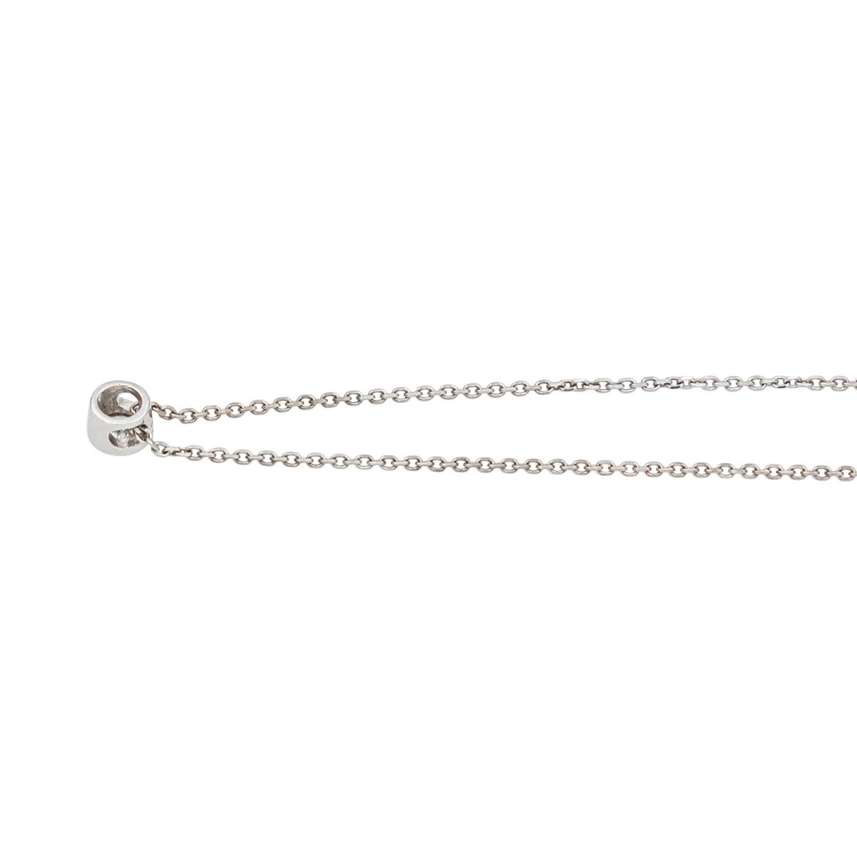 Collier Pendentif en or blanc et diamant - Castafiore