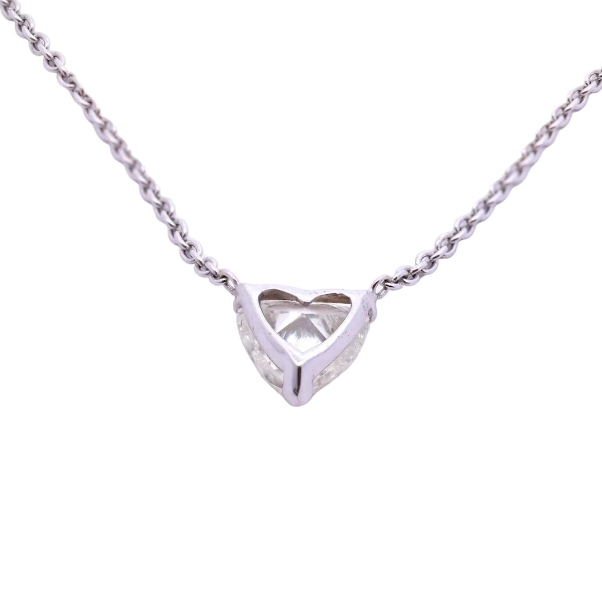 Collier Pendentif en or blanc et diamant - Castafiore