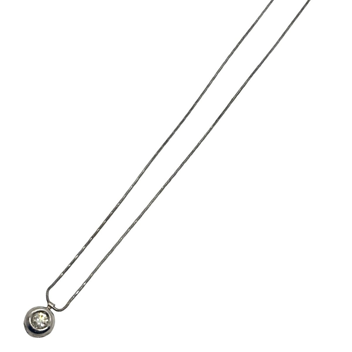 Collier Pendentif en or blanc et diamant - Castafiore