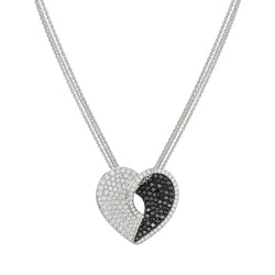Collier Pendentif en or blanc et diamants - Castafiore