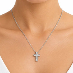 Collier Pendentif en or blanc et diamants - Castafiore