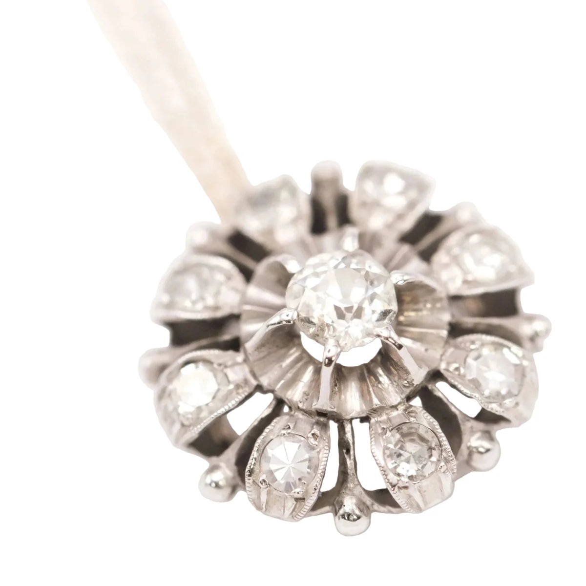 Collier Pendentif en or blanc et diamants - Castafiore