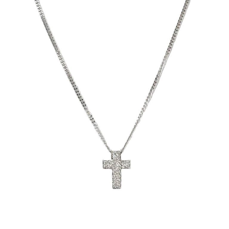 Collier Pendentif en or blanc et diamants - Castafiore