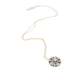 Collier Pendentif en or blanc et diamants - Castafiore