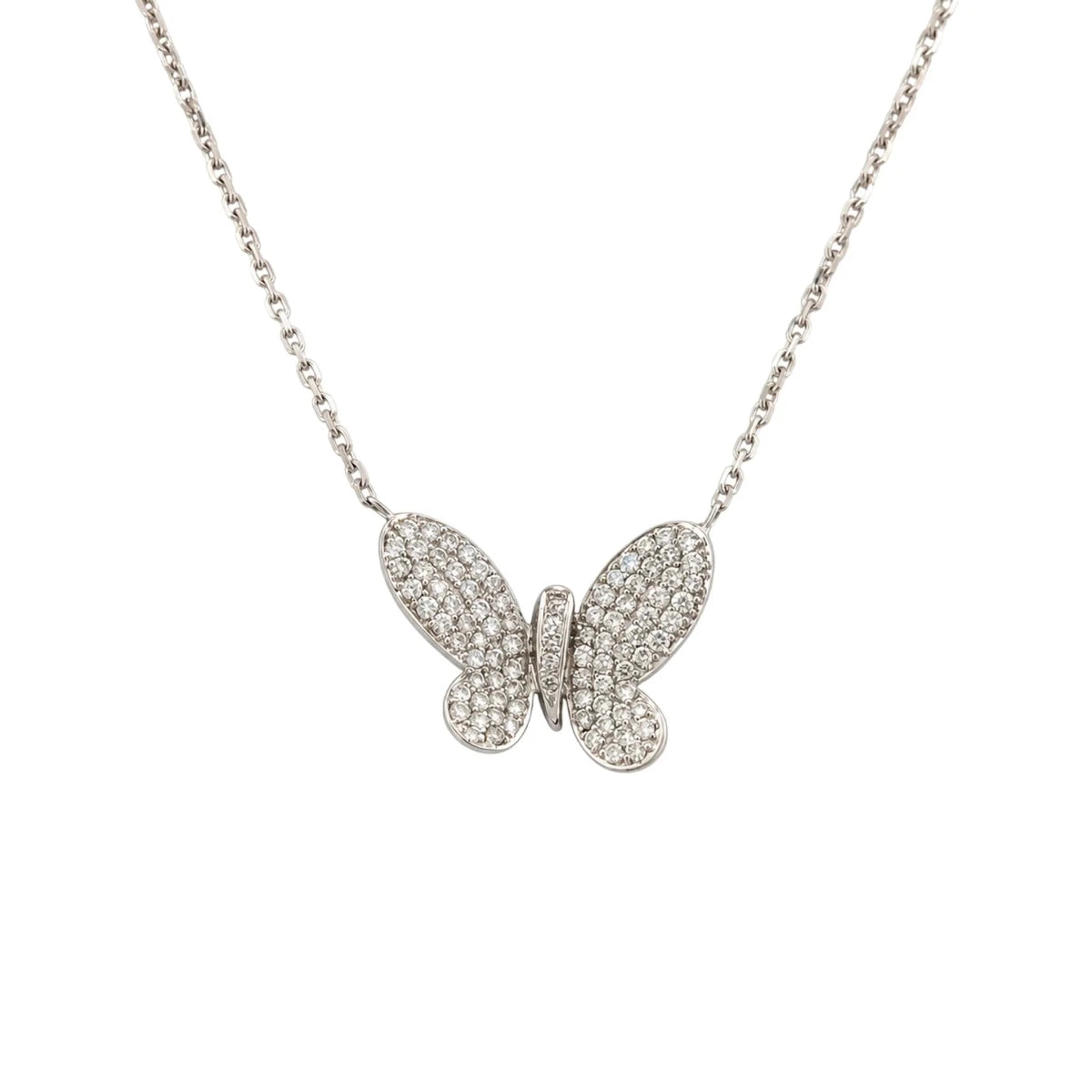 Collier Pendentif en or blanc et diamants - Castafiore